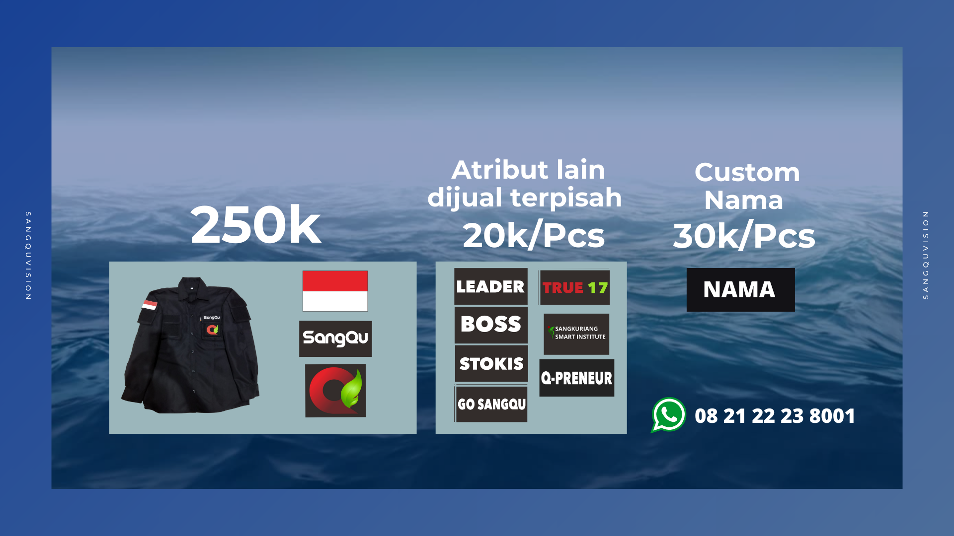 Dresscode SangQu untuk Mitra SangQu